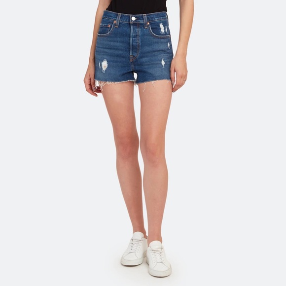 Levi's Pants - Levi’s Ribcage Ultra-High Rise Cutoff Fit Shorts